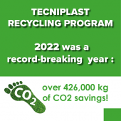 2022 a été une année record pour le projet de recyclage Tecniplast !